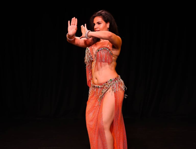 Flavia London Belly Dancer Restaurants