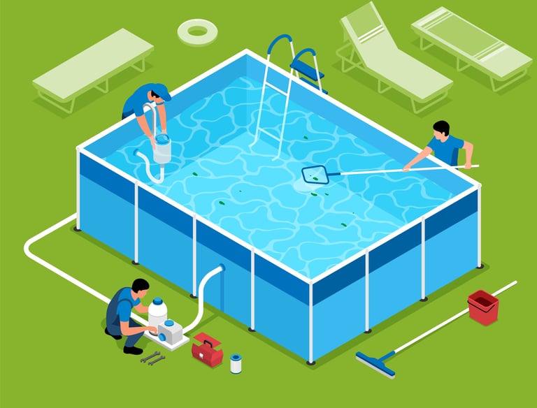 Pool Maintenace Nad Al Sheba