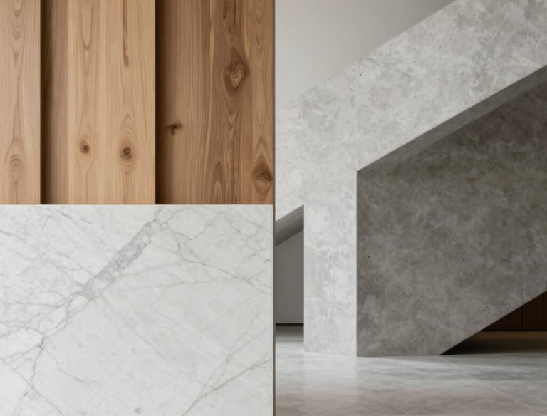 a man riding a skateboard down a street next to tall buildings