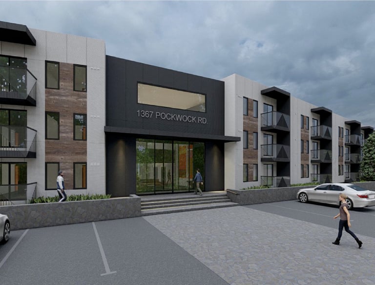 Font View of Lifestyle Enclave which is a residential building under Plexus Development Group