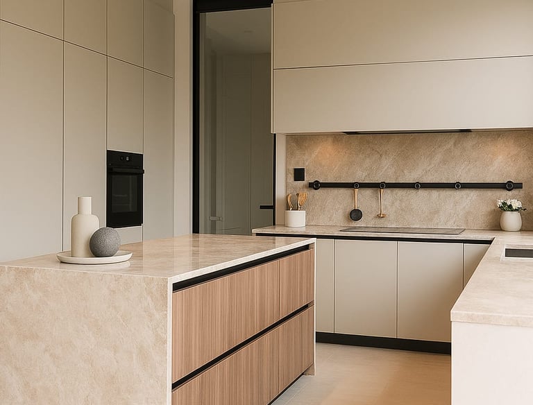 marmolistas para encimeras de cocina en Terrassa