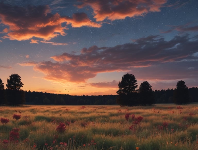 Friendly church members sharing a meal together after service.