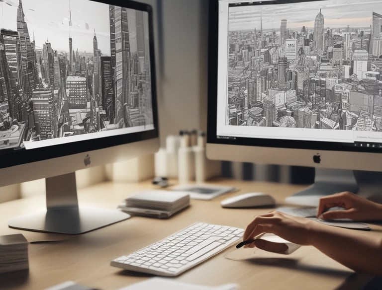 Close-up of telecommunications equipment with blue and orange cables.