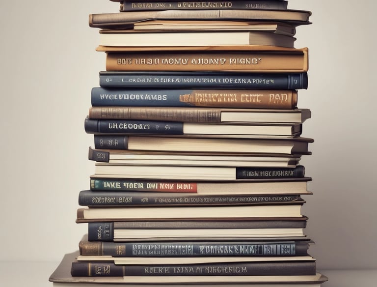 a man riding a skateboard down a street next to tall buildings