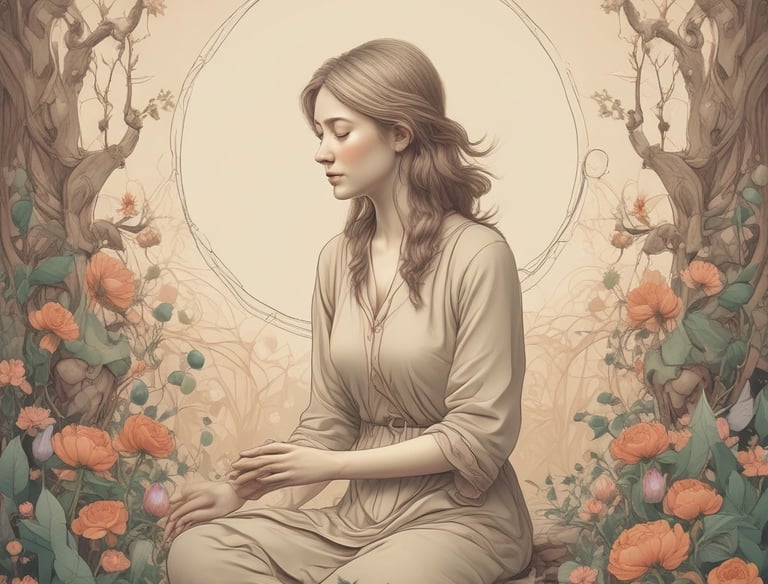 Peaceful therapy room with crystals and soft lighting for somato emotional release.