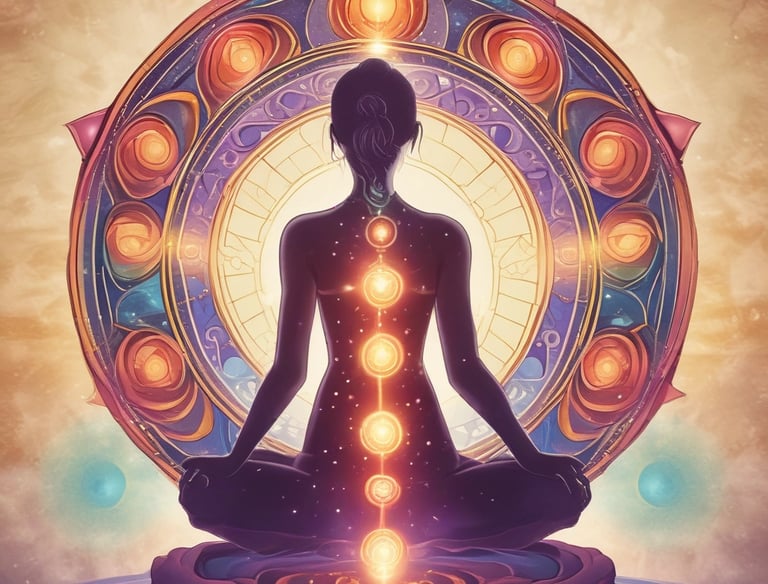 Hands gently hovering over a calm person receiving Reiki energy healing.