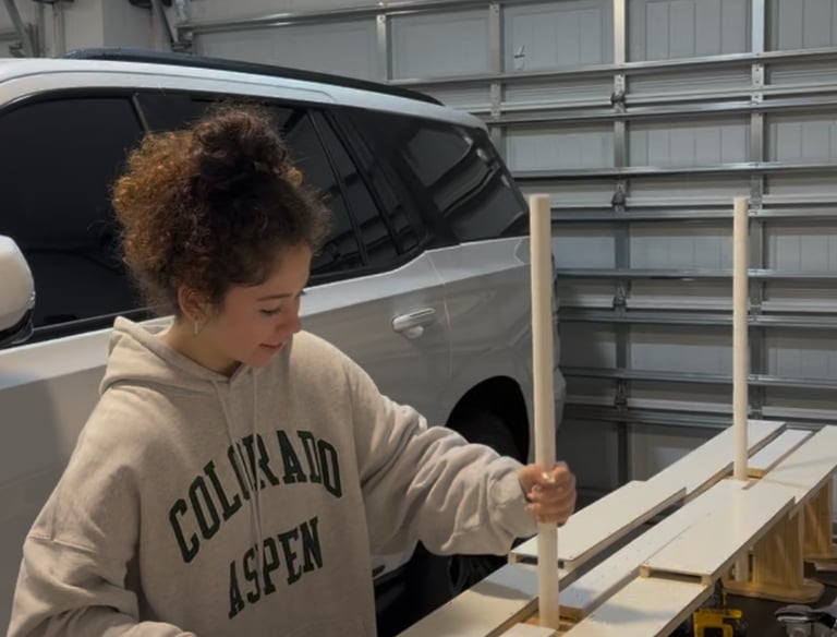 Nearly completed Sunshine Skyway bridge model, symbolizing collaboration and leadership in Florida D