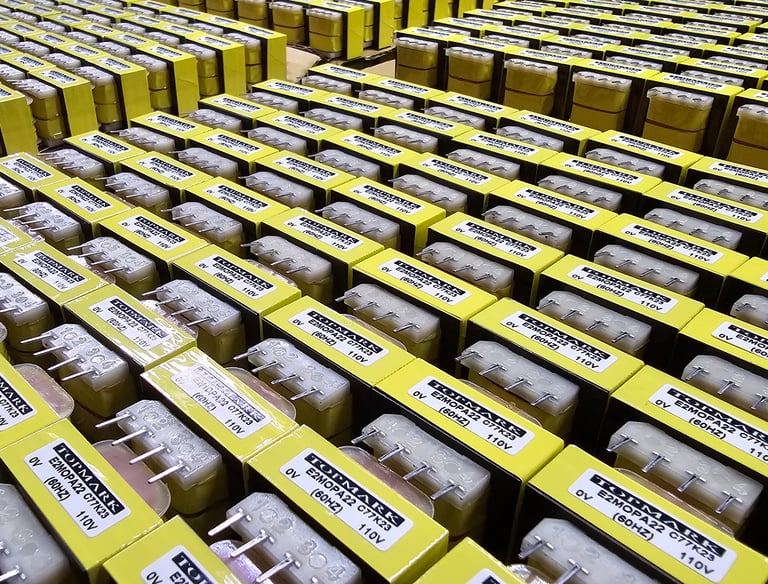 batches of topmark mains transformers