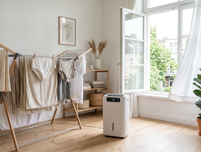 Secar ropa dentro de una habitación aumenta la humedad interior y la condensación