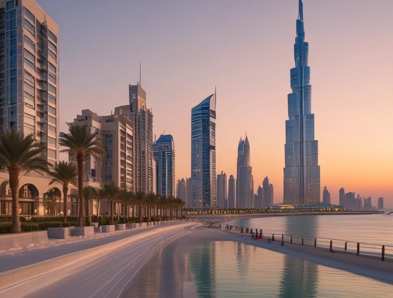 A professional consultant discussing property plans with clients.