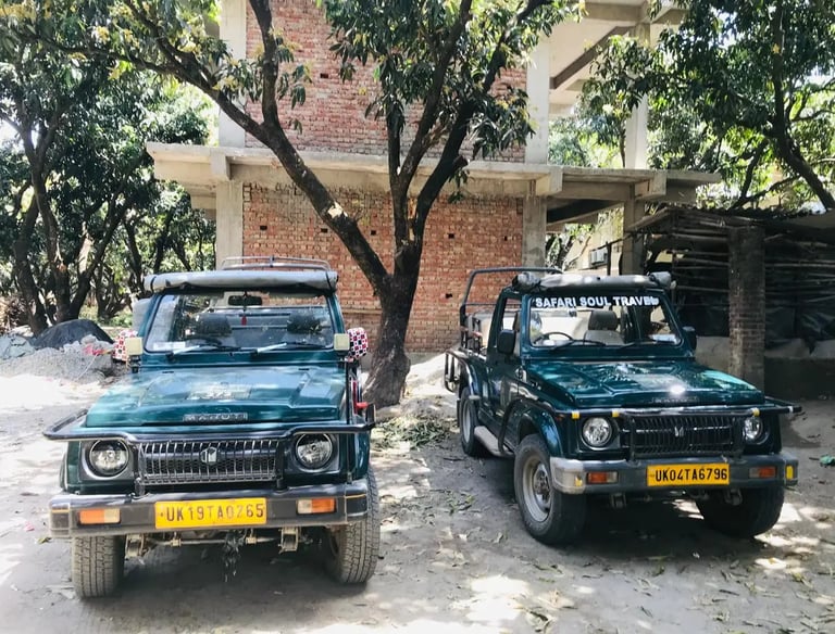 Jeep Safari for Jim Corbett