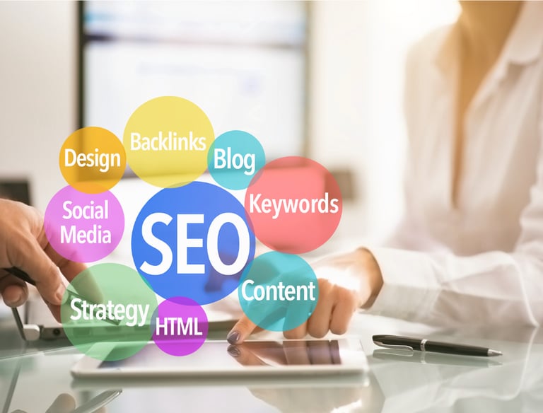 Website design and SEO/GEO optimisation services helping diverse Brighton & Hove businesses improve visibility.