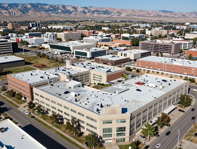 white quadcopter drone flying near snow mountain during daytime