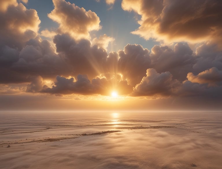 A peaceful path winding through sunlit trees symbolizing hope.