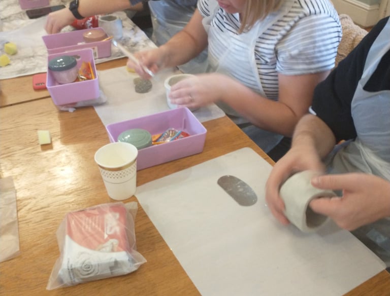 boob pot making party