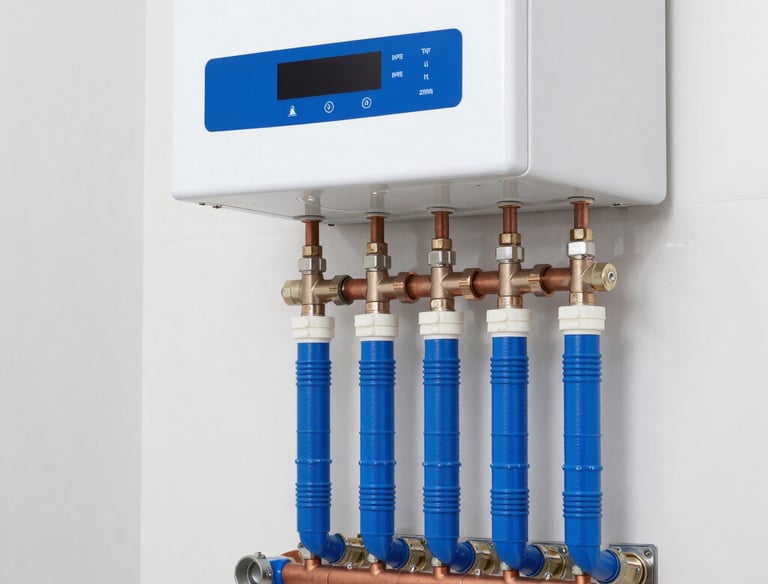 a man riding a skateboard down the side of a ramp