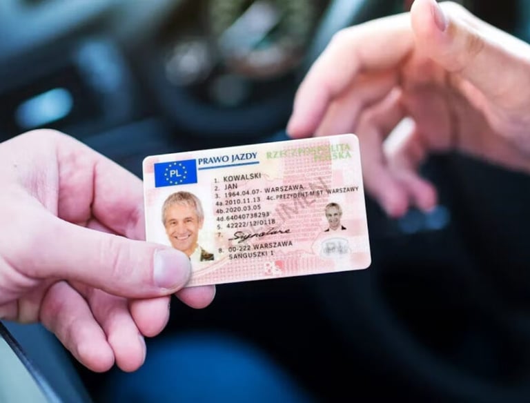 prawo jazdy