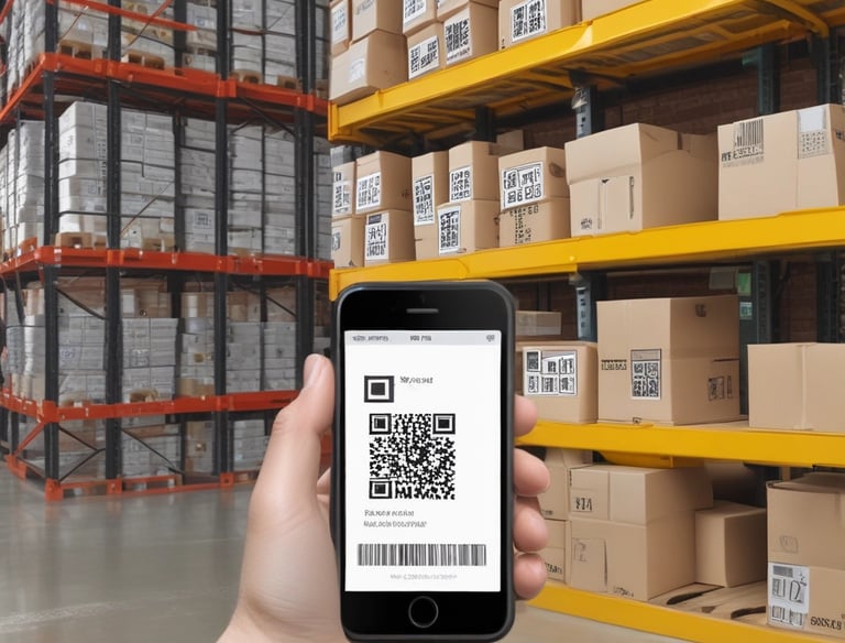 SME warehouse management with QR