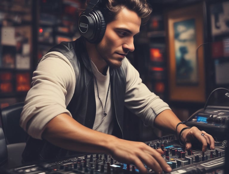 Classic grupera band performing on stage with enthusiastic crowd.