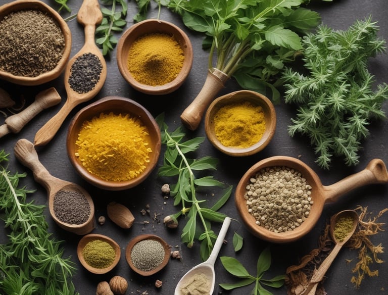 Soft morning light filtering through green leaves onto a peaceful meditation space.