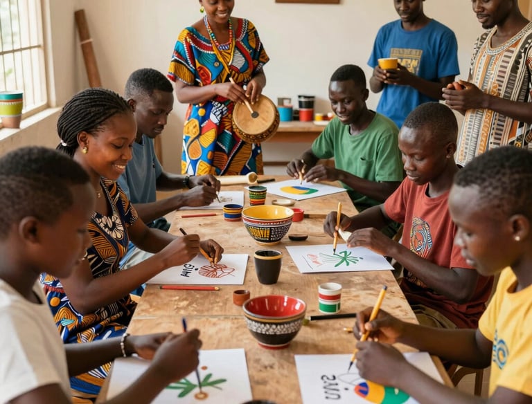 Generate imagem for wood workshop