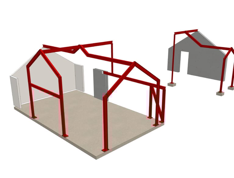 3D Model of Steelwork