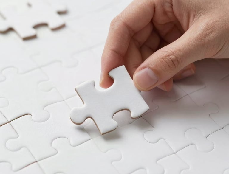 a man riding a skateboard down a street next to tall buildings