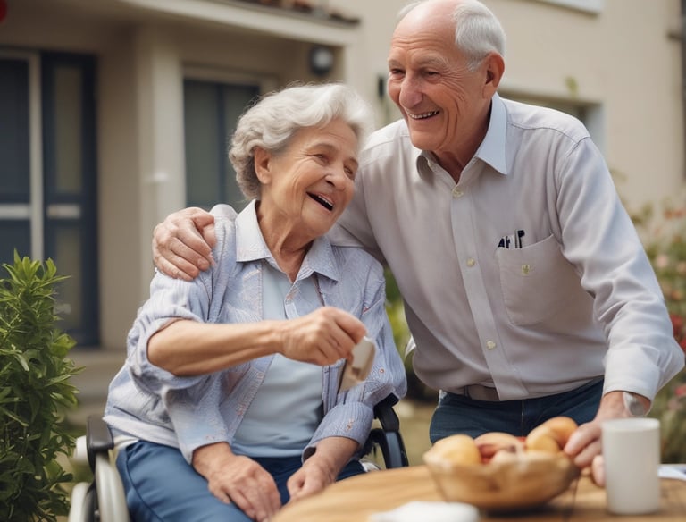A warm, comfortable bedroom with 24-hour care for a permanent resident.
