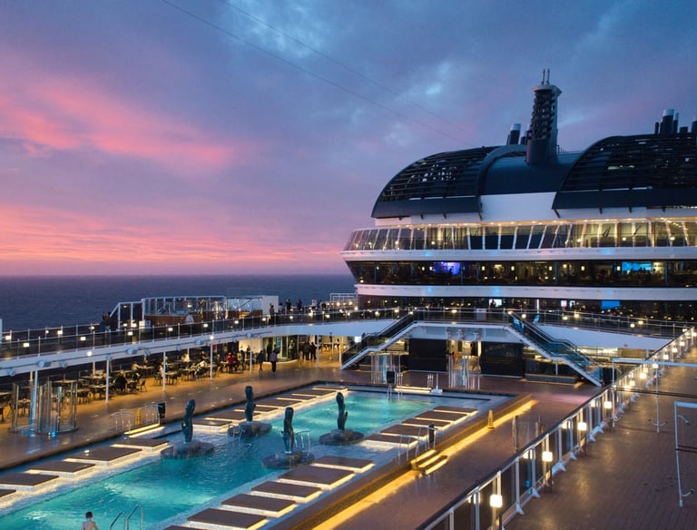 MSC Euribia off coast of Norway
