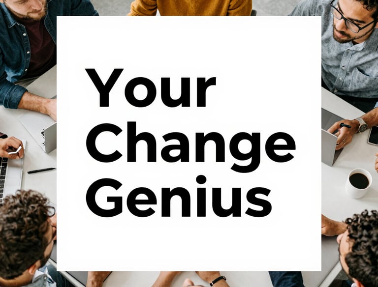 A thoughtful leader reviewing a clear roadmap on a digital tablet in a bright office.