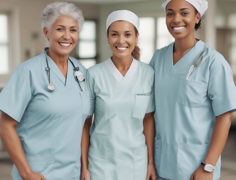 Cozy living room with warm lighting and comfortable seating in a senior group home.