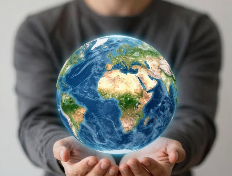 A sleek dashboard showing real-time stock levels with colorful graphs and alerts.