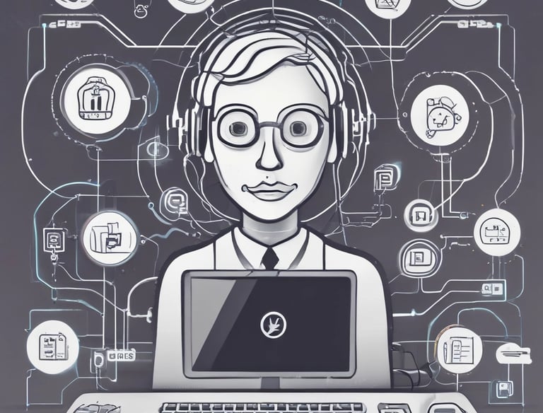 An AI agent dashboard showing real-time analytics and automated workflows.