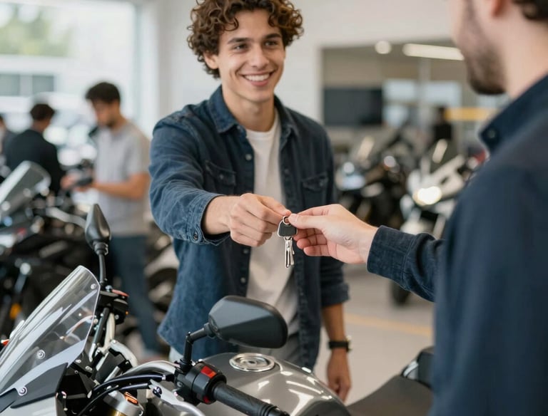 A vibrant group of people enjoying a community car ride together on a sunny day.