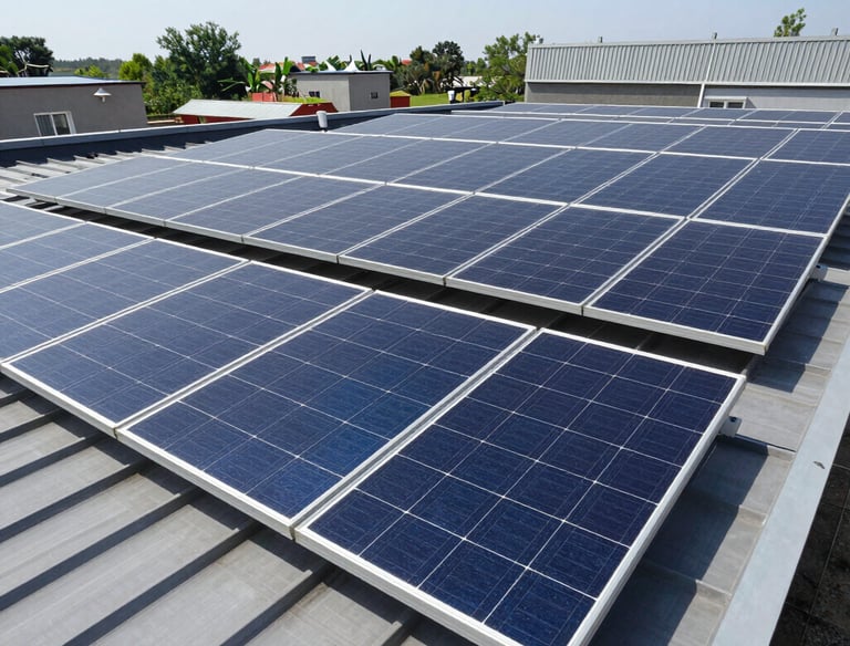 A cozy Scandinavian-style workspace with a laptop, notes, and coffee, showing a team planning social media content.