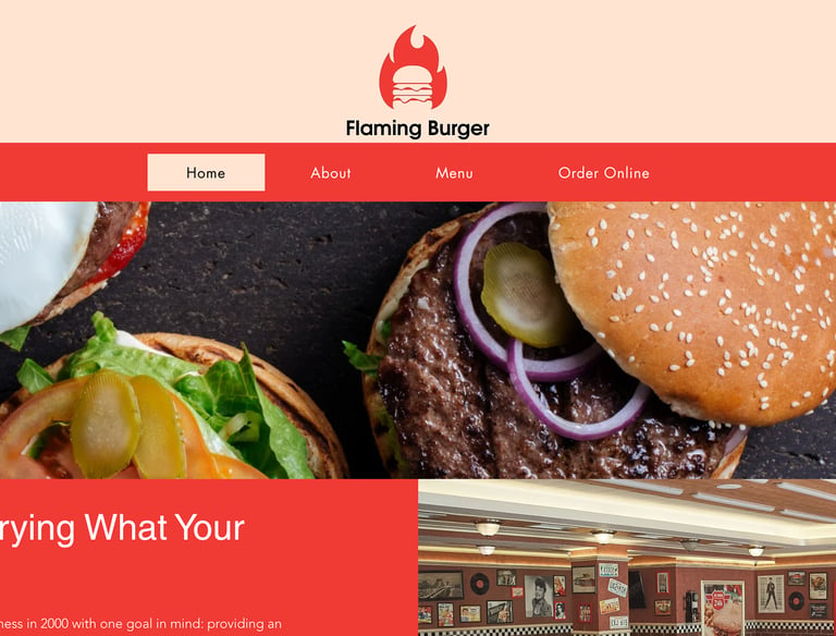 Flaming Burger Restaurant