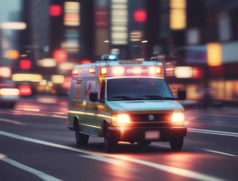 Close-up of firefighter’s helmet resting beside a life insurance policy.