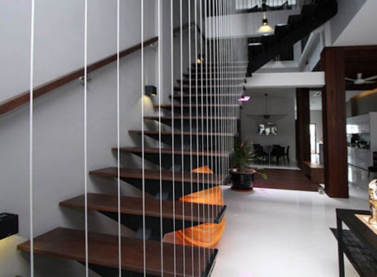 staircase safety nets installtion by anikeshav safety nets