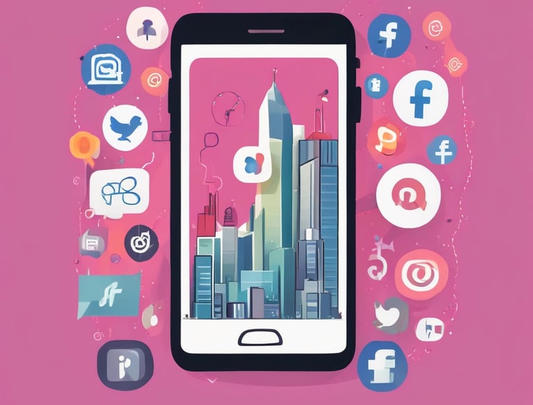 Photo of a friendly consultant explaining online advertising strategies to a small business owner.