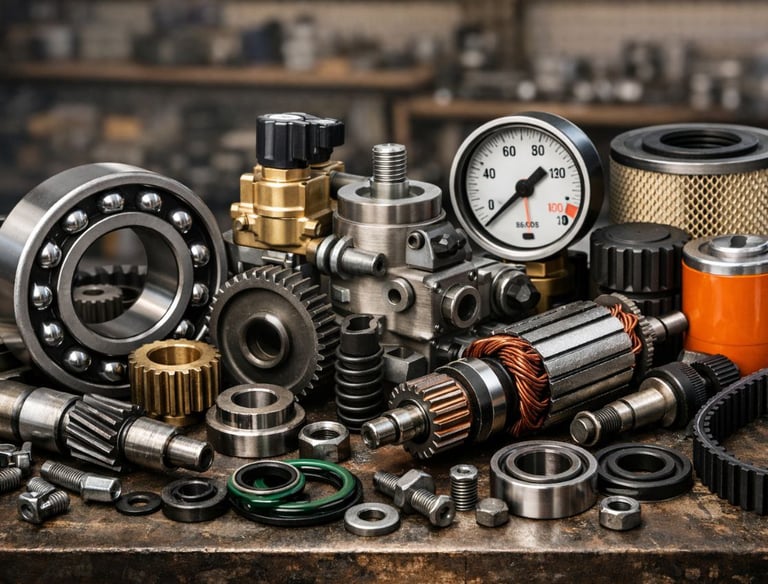 Pièce de Rechange industrielle en Algérie