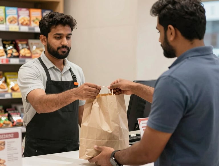 Chef preparing sizzling grilled meats over an open flame, showcasing fresh ingredients.
