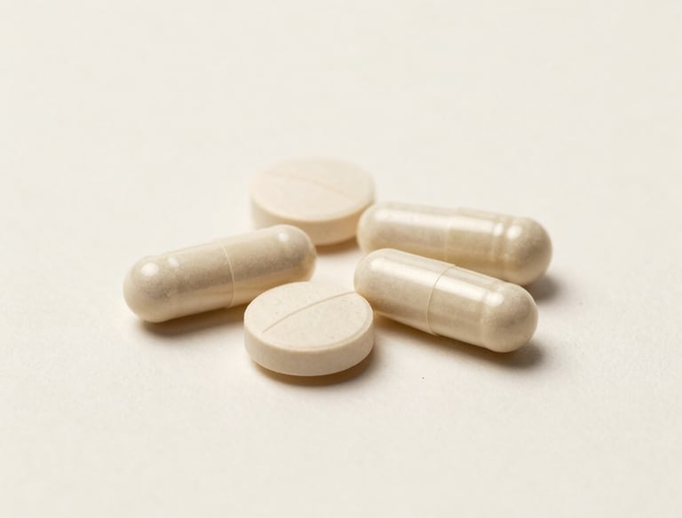 Supplement capsules and tablets