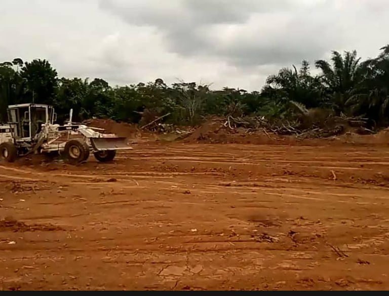 terrain aménagé à Yaoundé