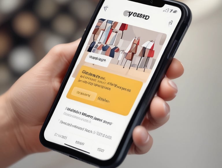 Illustration of a user entering their email and password on a mobile sign-up form.