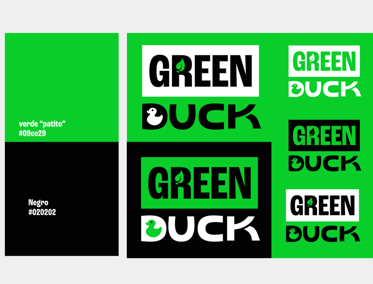 a green and black poster with a green background