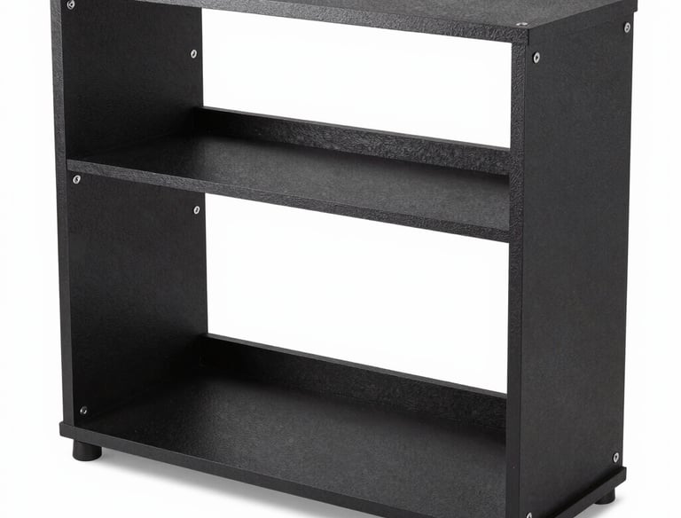 A modern construction site with workers assembling steel framework under a cloudy sky.