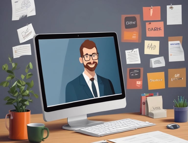 A dashboard showing AI-powered lead tracking and analytics.