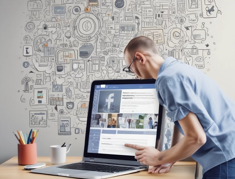 A vibrant Facebook ad campaign preview tailored for tradespeople.