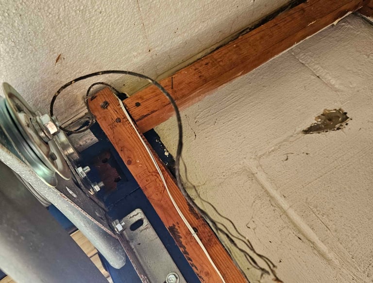 Broken cable