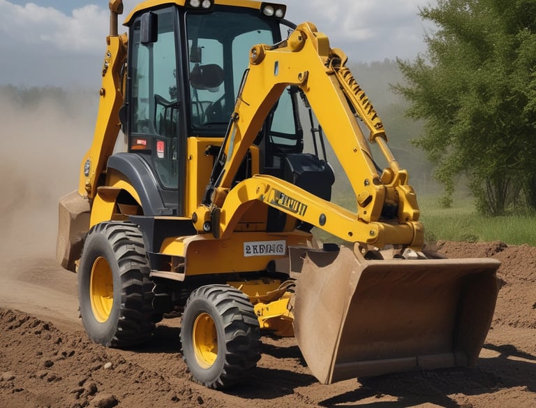 a man riding a skateboard down a street next to tall buildings